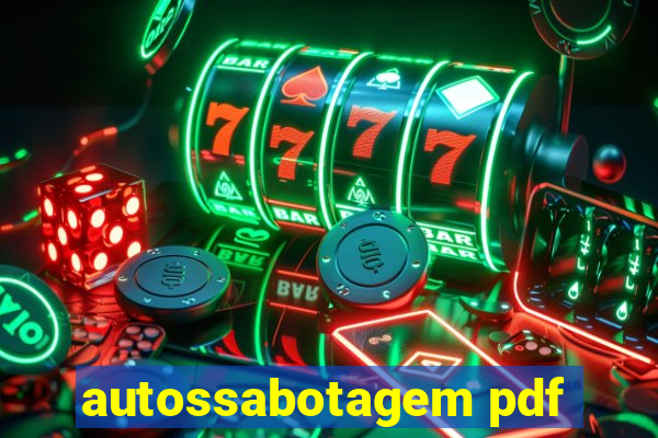 autossabotagem pdf